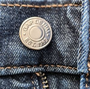 GAP True Skinny Full Length Jeans.  Indigo Blue. 24R. Like New!